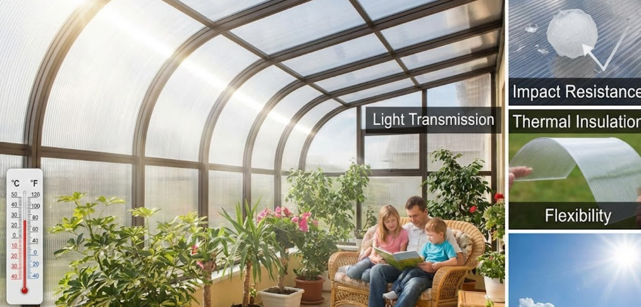 ข้อดีของหลังคาโพลีคาร์บอเนต